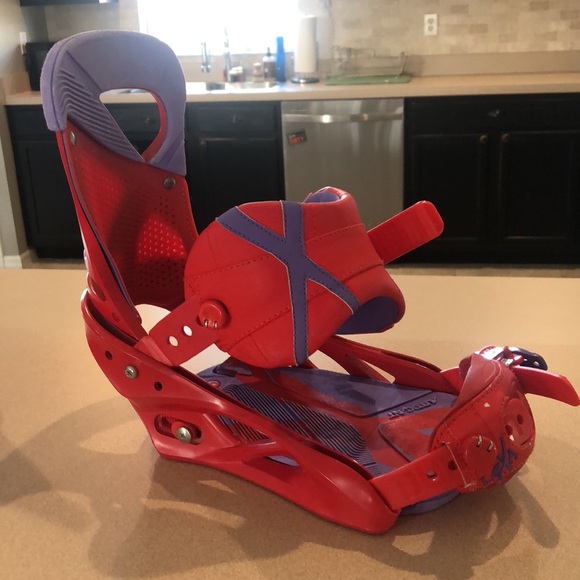 Burton lexa Re:flex snowboard bindings size large - Picture 3 of 12